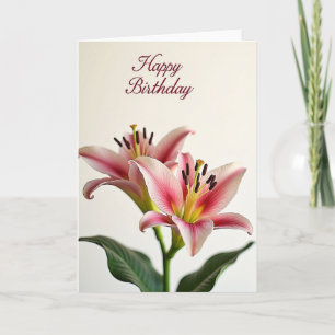 Verjaardagskaart Delicate Bloom Kaart