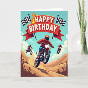 Verjaardagskaart Desert Jump Kaart