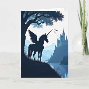 Verjaardagskaart Fantasy Paard Kaart