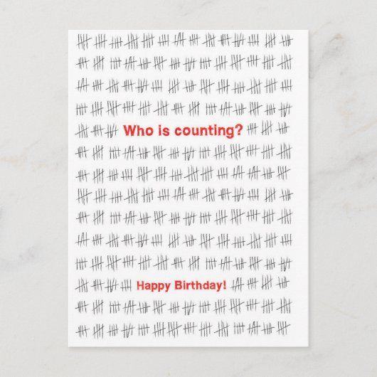 Verjaardagskaart, Gefeliciteerd met je verjaardag. Briefkaart (Voorkant)