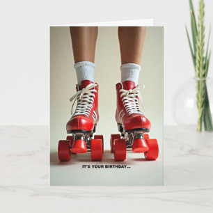 Verjaardagskaart Joyful Skates Kaart
