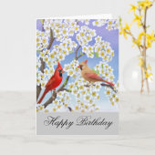 verjaardagskaart kaart (Gele Bloem)