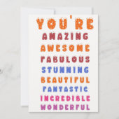 Verjaardagskaart Kaart (Voorkant)