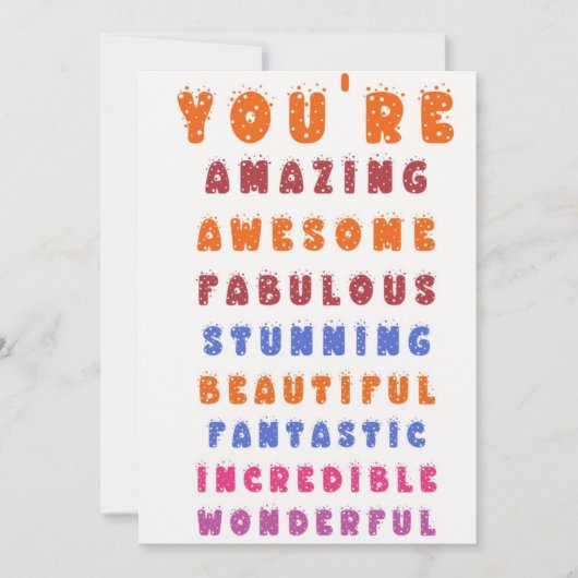 Verjaardagskaart Kaart (Voorkant)