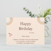 Verjaardagskaart Kaart (Staand voorkant)