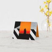 verjaardagskaart kaart (Gele Bloem)