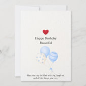 Verjaardagskaart Kaart (Voorkant)