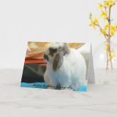 verjaardagskaart kaart (Gele Bloem)