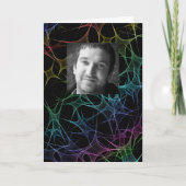 Verjaardagskaart met abstract ontwerp kaart (Voorkant)