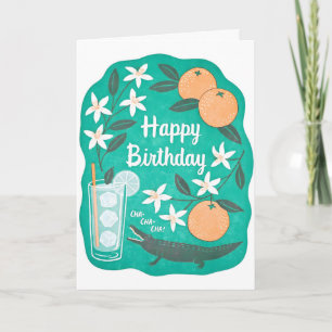 Verjaardagskaart met Cha Cha Letterpress Kaart