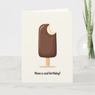 Verjaardagskaart met Chocolade Happie Kaart
