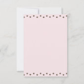 Verjaardagskaart met dank voor schattige poes kitt bedankkaart (Achterkant)