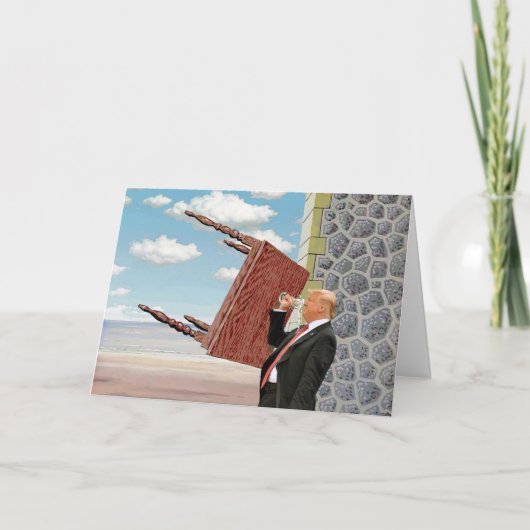 Verjaardagskaart met drinkprobleem kaart (Voorkant)