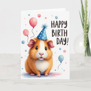 Verjaardagskaart met knuffeldier kaart