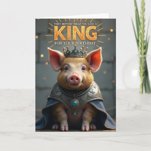 Verjaardagskaart met Kroon Kaart