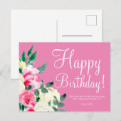 Verjaardagskaart met leuke Bijbeltekst Briefkaart (Voorkant / Achterkant)