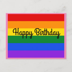Verjaardagskaart Regenboog #1 Briefkaart