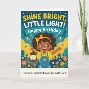Verjaardagskaart Shine Bright Feestdagen Kaart