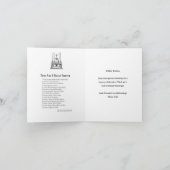 Verjaardagskaart Sint-Dominicus Kaart (Binnen)