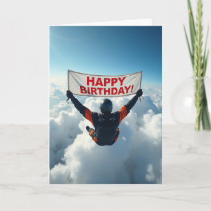Verjaardagskaart Sky Adventurer Kaart