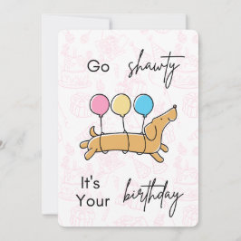 Verjaardagskaart / uitnodiging 