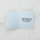 Verjaardagskaart van dalDesignNZ Kaart (Binnen)