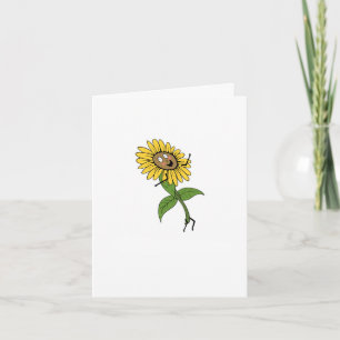 Verjaardagskaart, verjaardag bloem kaart, kaart