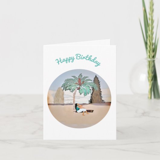 Verjaardagskaart voor haar kaart (Voorkant)