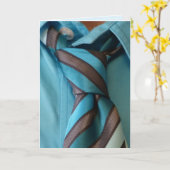 VERJAARDAGSKAART VOOR HEMDEN EN STROPDASSEN OP VAD KAART (Gele Bloem)