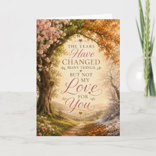 Verjaardagskaart voor jou met liefde kaart