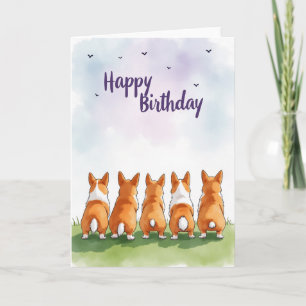 Verjaardagskaart voor lieve honden kaart