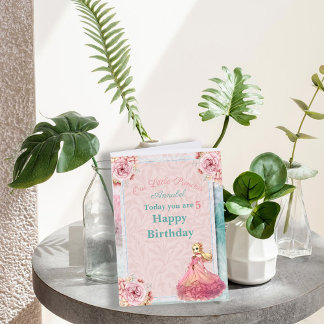 Verjaardagskaart voor Pastel Girls Onze Kleine Pri