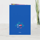 verjaardagskaart voor schattige olifant kaart (Achterkant)