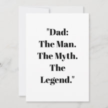 Verjaardagskaart voor Vaderdag