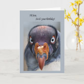 Verjaardagskaart voor zoon kaart (Gele Bloem)