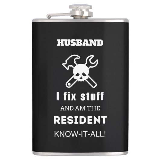 VERJAARDAGSKADO MANNE MAN FUNNY UNIEKE VADER OPA HEUPFLES (Voorkant)