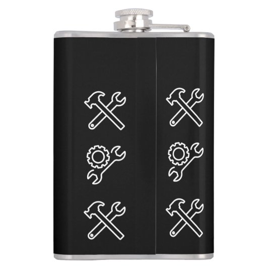 VERJAARDAGSKADO MANNE MAN FUNNY UNIEKE VADER OPA HEUPFLES (Achterkant)