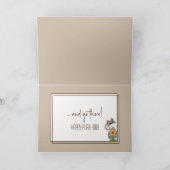 Verjaardagskat in Kartondoos Kaart (Binnen)