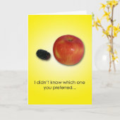 Verjaardagskeuzes Kaart (Gele Bloem)