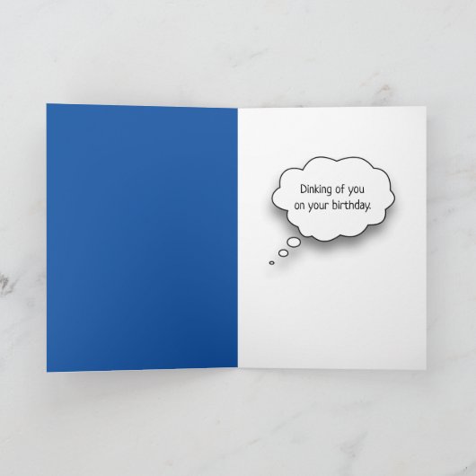 Verjaardagsmeisje met pickleball paddle en bal kaart (Binnen)