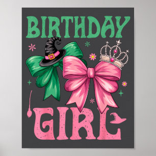 Verjaardagsmeisje Nk En Groene Verjaardagsheks Vro Poster