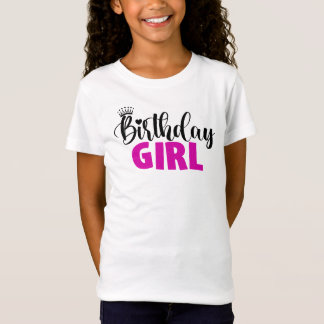 verjaardagsmeisje t-shirt