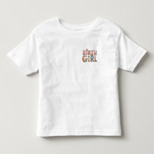 Verjaardagsmeisje T-shirt