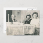 Verjaardagsmeisjes postkaart (Voorkant / Achterkant)