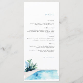 verjaardagsmenu | Celebration menu | Poolparty