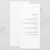 Verjaardagsmenu | Feestmenu | Menu (Voorkant / Achterkant)