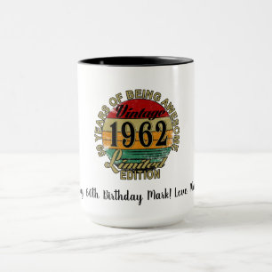 Verjaardagsmok 60 jaar mok