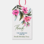 Verjaardagsmoment cadeaulabel (Achterkant)