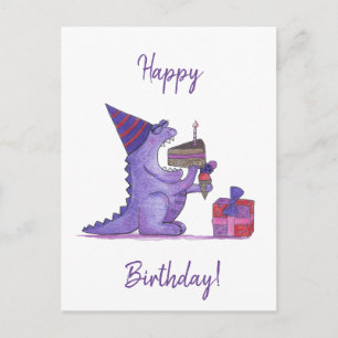 Verjaardagsmonster Briefkaart
