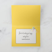 Verjaardagsmuis en rubberen eend kaart (Binnen)